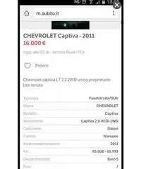 Chevrolet captiva - Torino