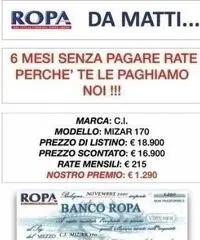 Ropa center. ci mizar 170 in promo rata