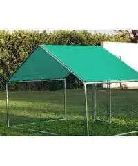 Gabbia per Polli 3x2m x 2mH-6mq - Verde Gabbia per Polli 3x2m x 2mH-6mq - Verde