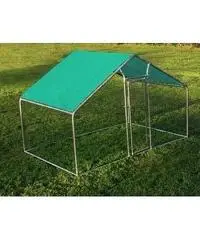 Gabbia per Polli 3x2m x 2mH-6mq - Verde Gabbia per Polli 3x2m x 2mH-6mq - Verde