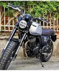 Promo SWM Outlaw 500 Gran Milano GRIGIO OPACO Promo SWM Outlaw 500 Gran Milano GRIGIO OPACO