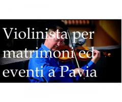 Violinista a Pavia