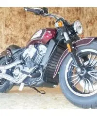 Indian Scout MAROON METALLIC ABS EURO 5 NUOVA Indian Scout MAROON METALLIC ABS EURO 5 NUOVA
