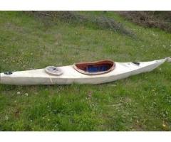 Kayak canoa monoposto