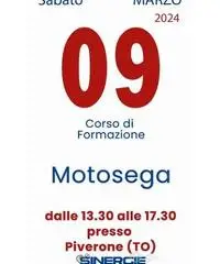 Corso patentino motosega Corso patentino motosega