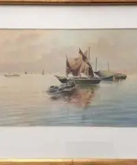 Quadro acquerello firmato CIARDI, bellissimo, - Veneto Quadro acquerello firmato CIARDI, bellissimo, - Veneto