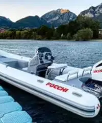 Focchi 7.30 off white gommone Focchi 7.30 off white gommone