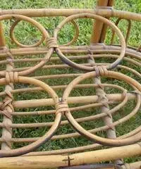 Carrello Portabottiglie in bambù - Vintage - Toscana Carrello Portabottiglie in bambù - Vintage - Toscana