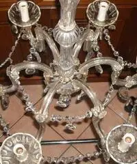 Vecchio lampadario maria teresa 6 luci anni 30-40 - Verona Vecchio lampadario maria teresa 6 luci anni 30-40 - Verona