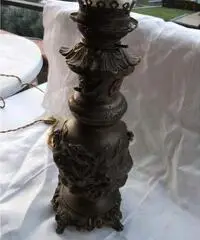 Antica lampada di bronzo - Roma