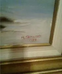 Quadro olio su tela - Veneto Quadro olio su tela - Veneto