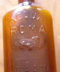 Vecchia bottiglia ACQUA DI ROMA primi 900 - Verona