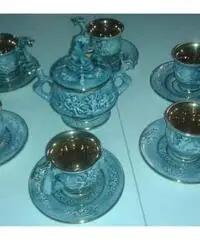 Servizio da caffè porcellana capo di monte - Roma Servizio da caffè porcellana capo di monte - Roma