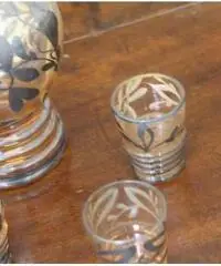 Antico servizio liquore vetro Murano epoca Liberty primo 90 - Viterbo Antico servizio liquore vetro Murano epoca Liberty primo 90 - Viterbo