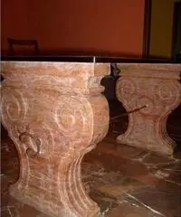 TAVOLO IN CRISTALLO/MARMO - Milano TAVOLO IN CRISTALLO/MARMO - Milano