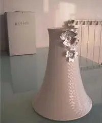 Vaso ceramica STILARTE argento - nuovo - Milano