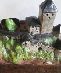 THUN VECCHIO CASTELLO, RARISSIMO D'EPOCA IN CERAMICA - Bolzano