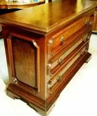 Comò cassettiera in radica - Cuneo Comò cassettiera in radica - Cuneo