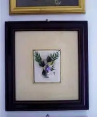 Quadri in ceramica con fiori in rilievo - Puglia Quadri in ceramica con fiori in rilievo - Puglia