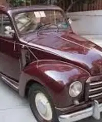 Fiat 500 c topolino - 1953 targhe nere