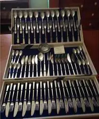 Servizio di posate inox 18pz per tipo Elegant Gioiel - Agrigento Servizio di posate inox 18pz per tipo Elegant Gioiel - Agrigento