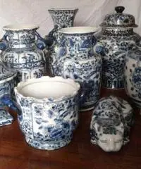 Collezione di vasi in porcellana CHING - Milano