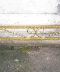 Letto singolo ferro battuto a ricci - Verona Letto singolo ferro battuto a ricci - Verona