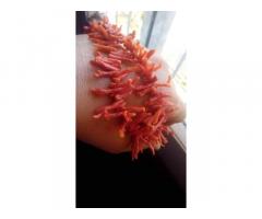 collana di corallo rosso