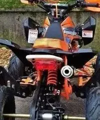 Nuovo quad monster well 125cc r7 arancio